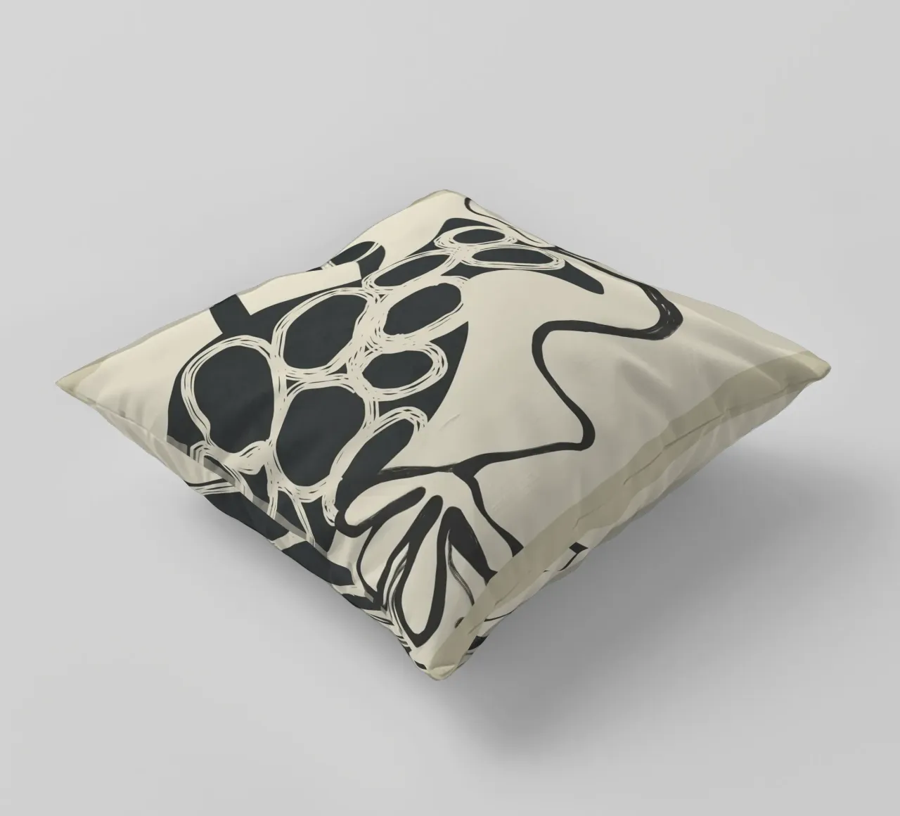 Abstract Botany 2 cuscino da Nadjaa