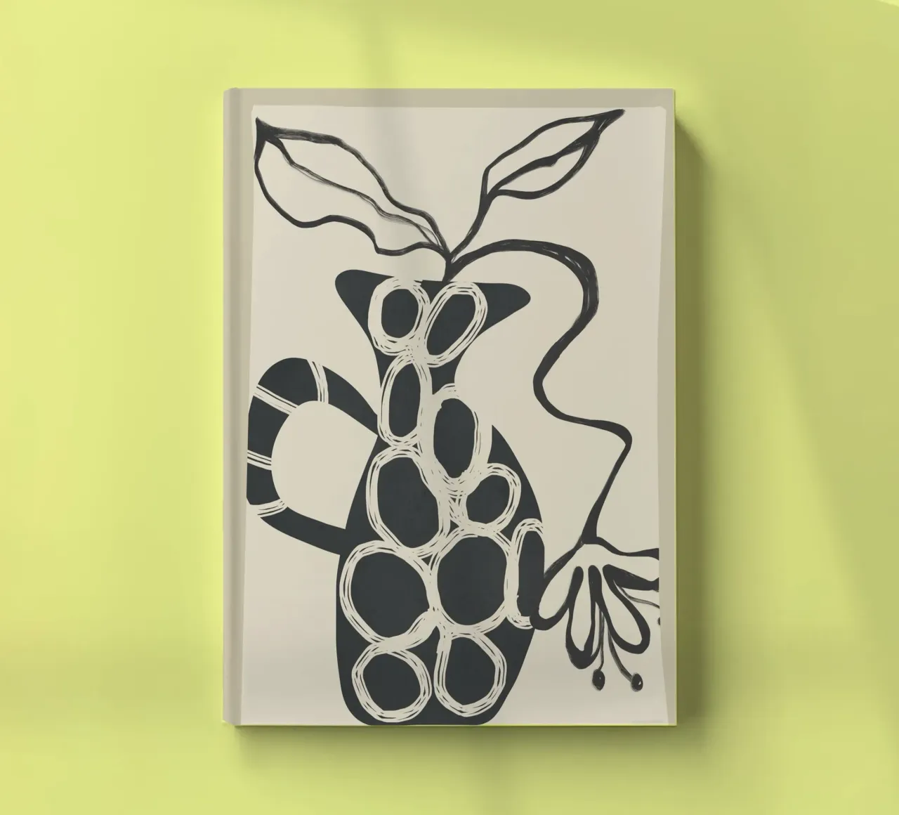 Abstract Botany 2 notebook by Nadjaa