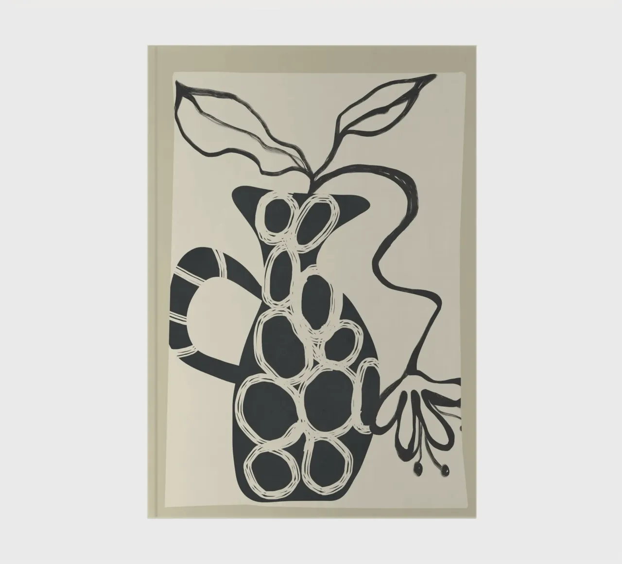 Abstract Botany 2 notebook by Nadjaa