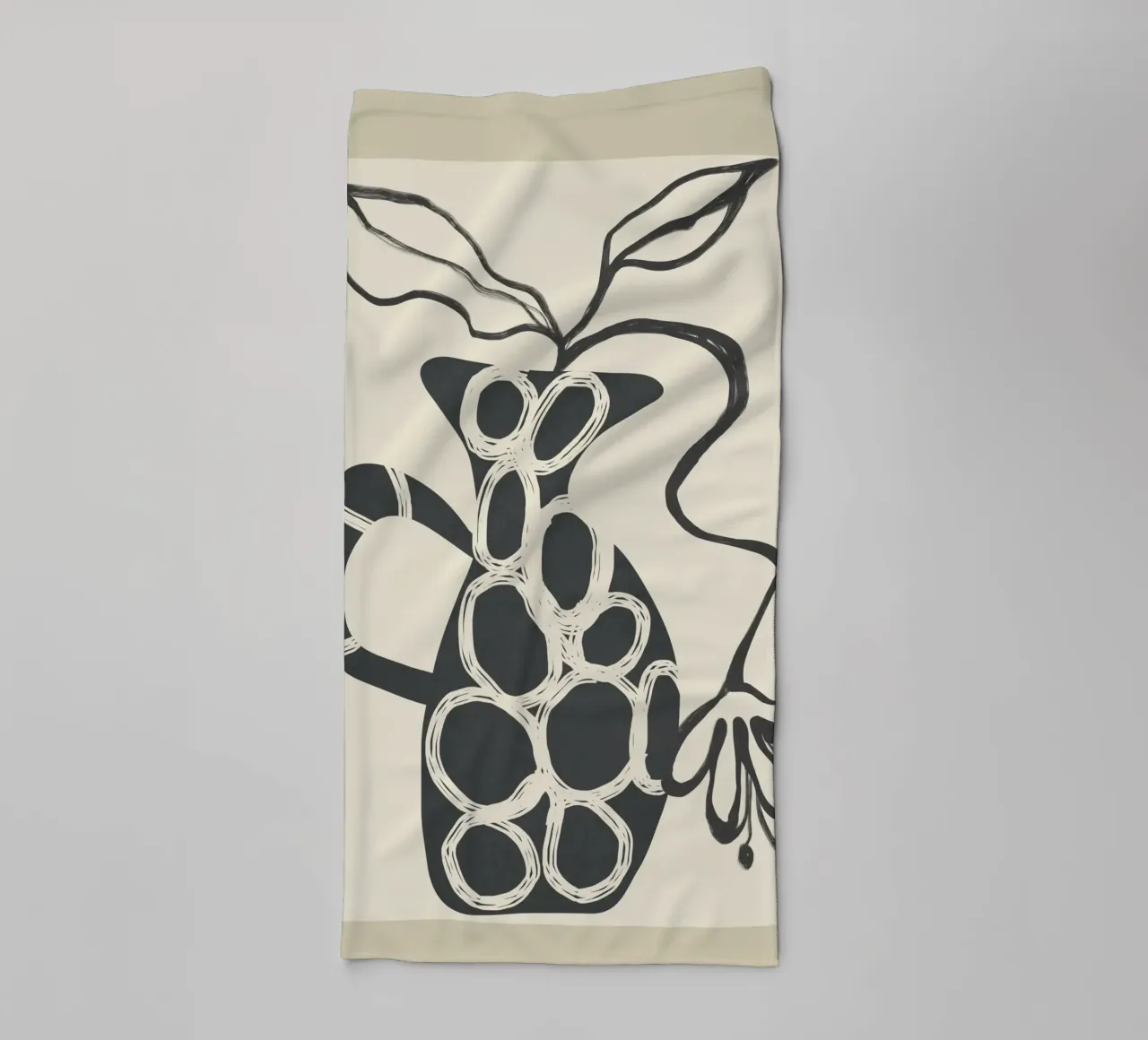 Abstract Botany 2 asciugamano da bagno da Nadjaa