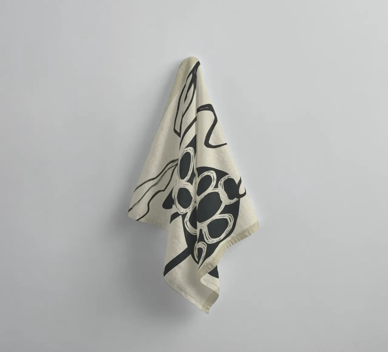 Abstract Botany 2 towel by Nadjaa