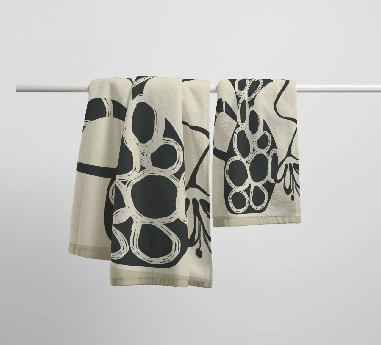 Abstract Botany 2 asciugamano da bagno da Nadjaa