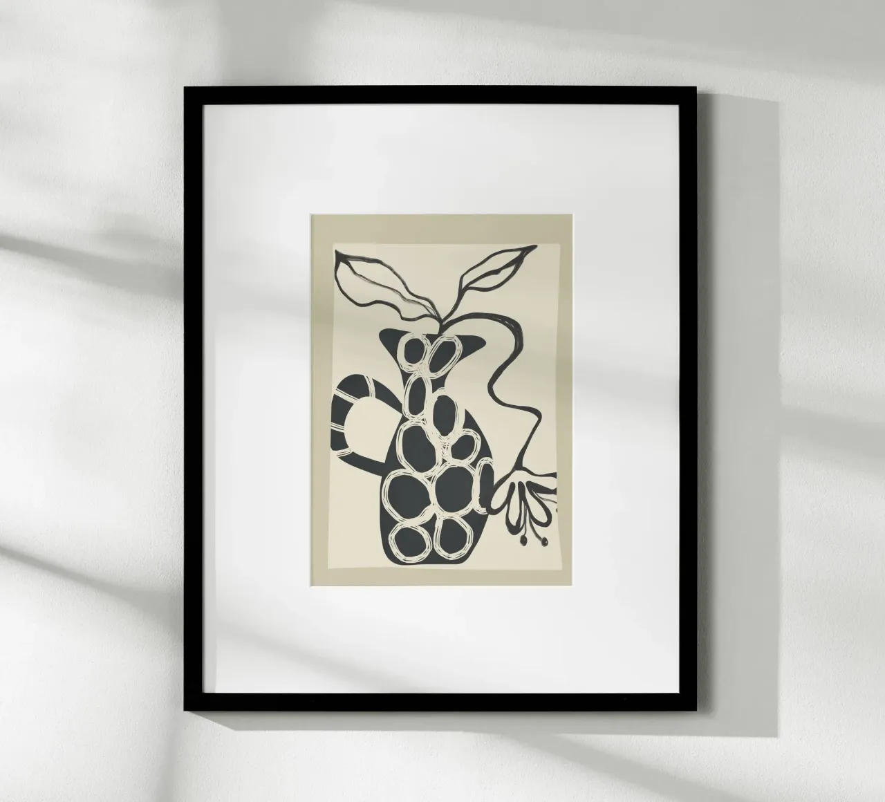 Abstract Botany 2 carta hahnemühle da Nadjaa