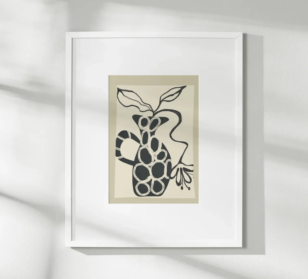 Abstract Botany 2 carta hahnemühle da Nadjaa