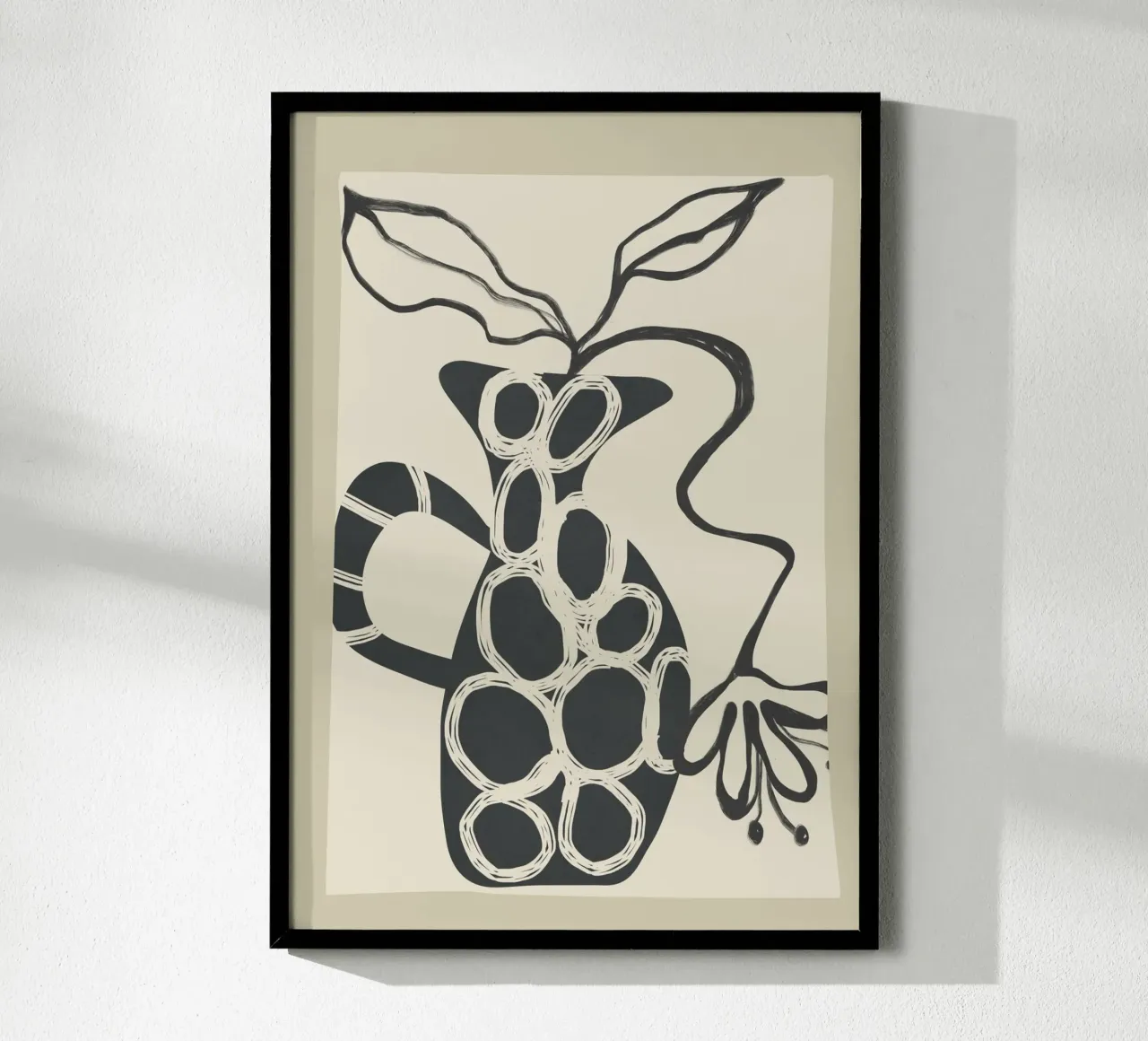 Abstract Botany 2 carta hahnemühle da Nadjaa