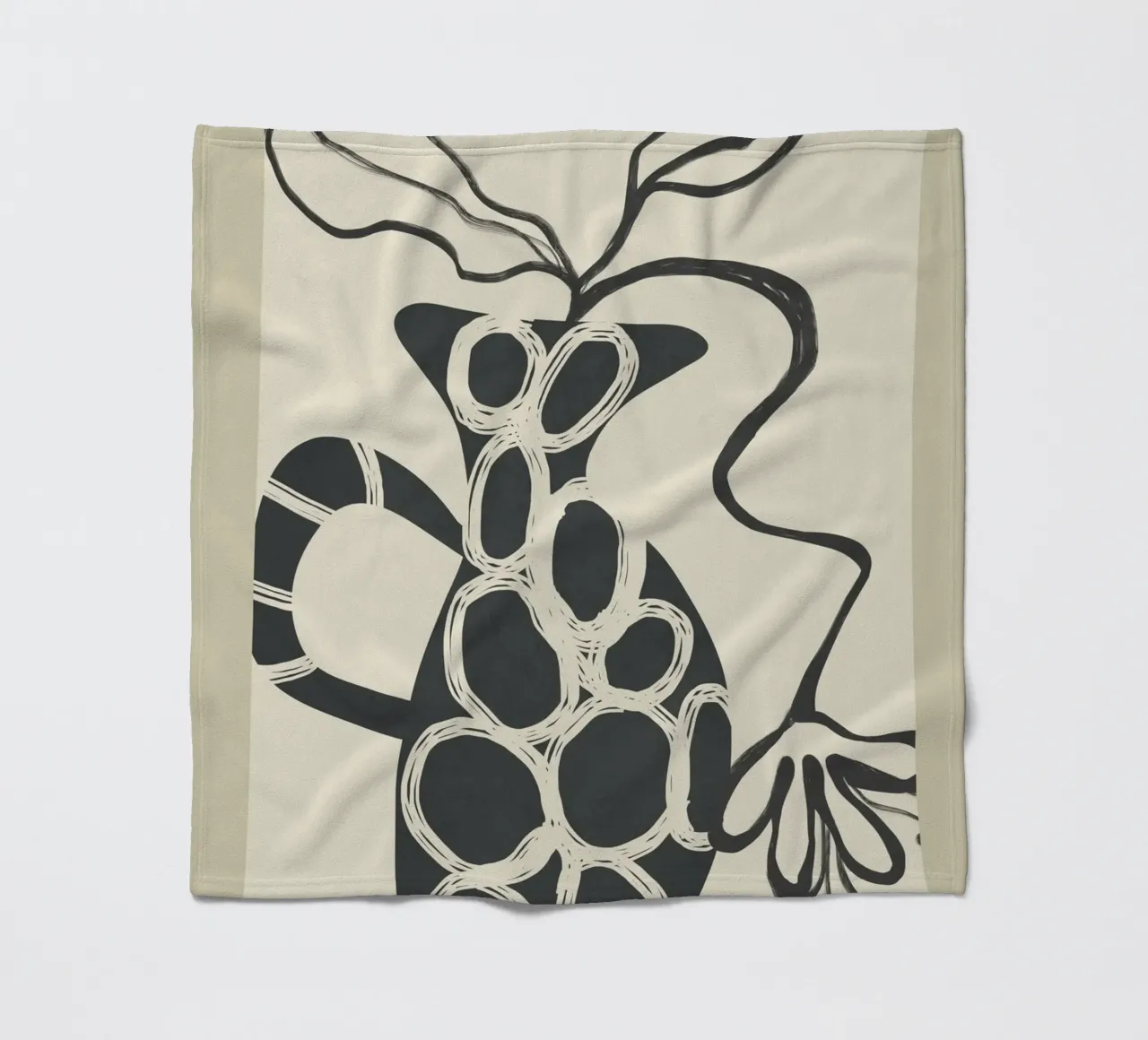 Abstract Botany 2 coperta in pile da Nadjaa