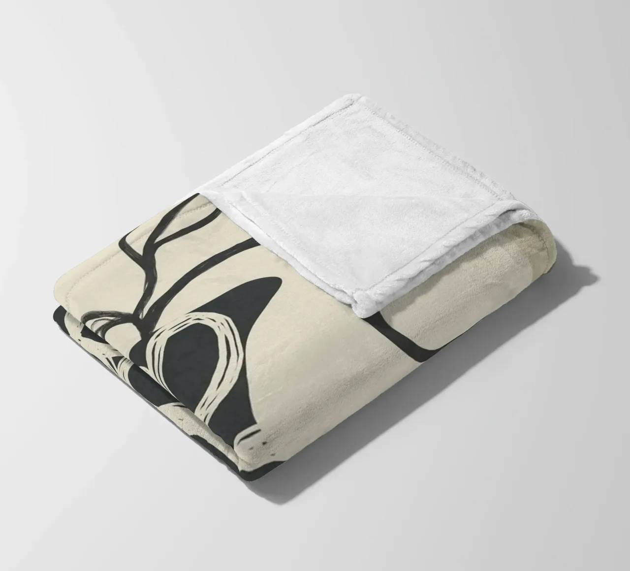 Abstract Botany 2 coperta in pile da Nadjaa