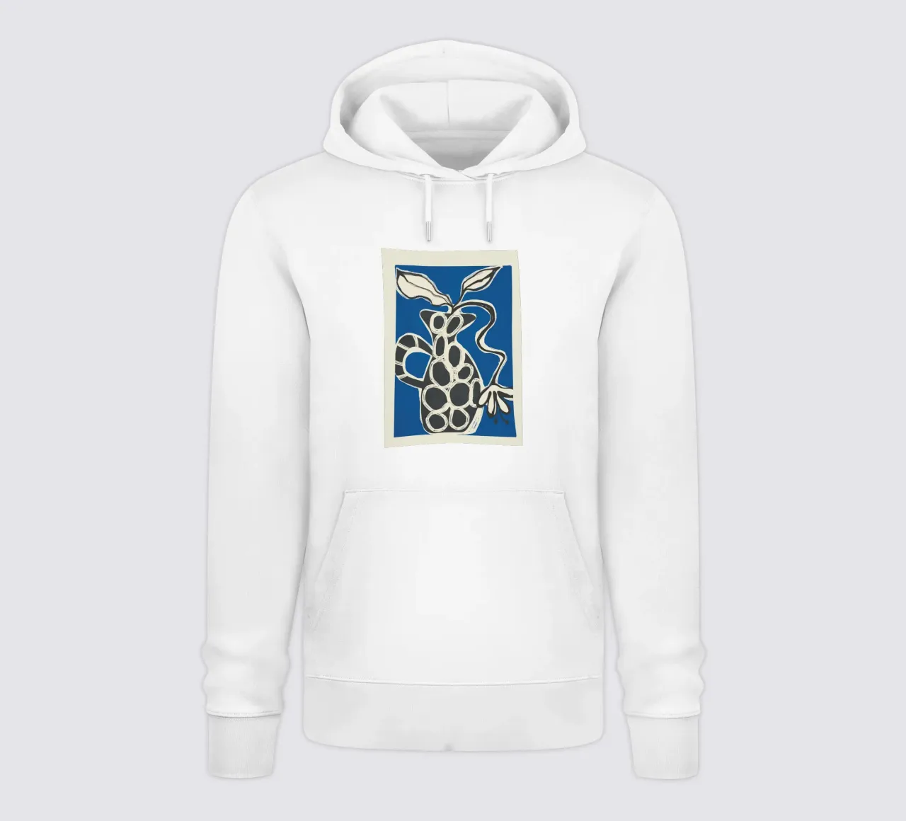 Abstract Botany 3 felpa con cappuccio da Nadjaa