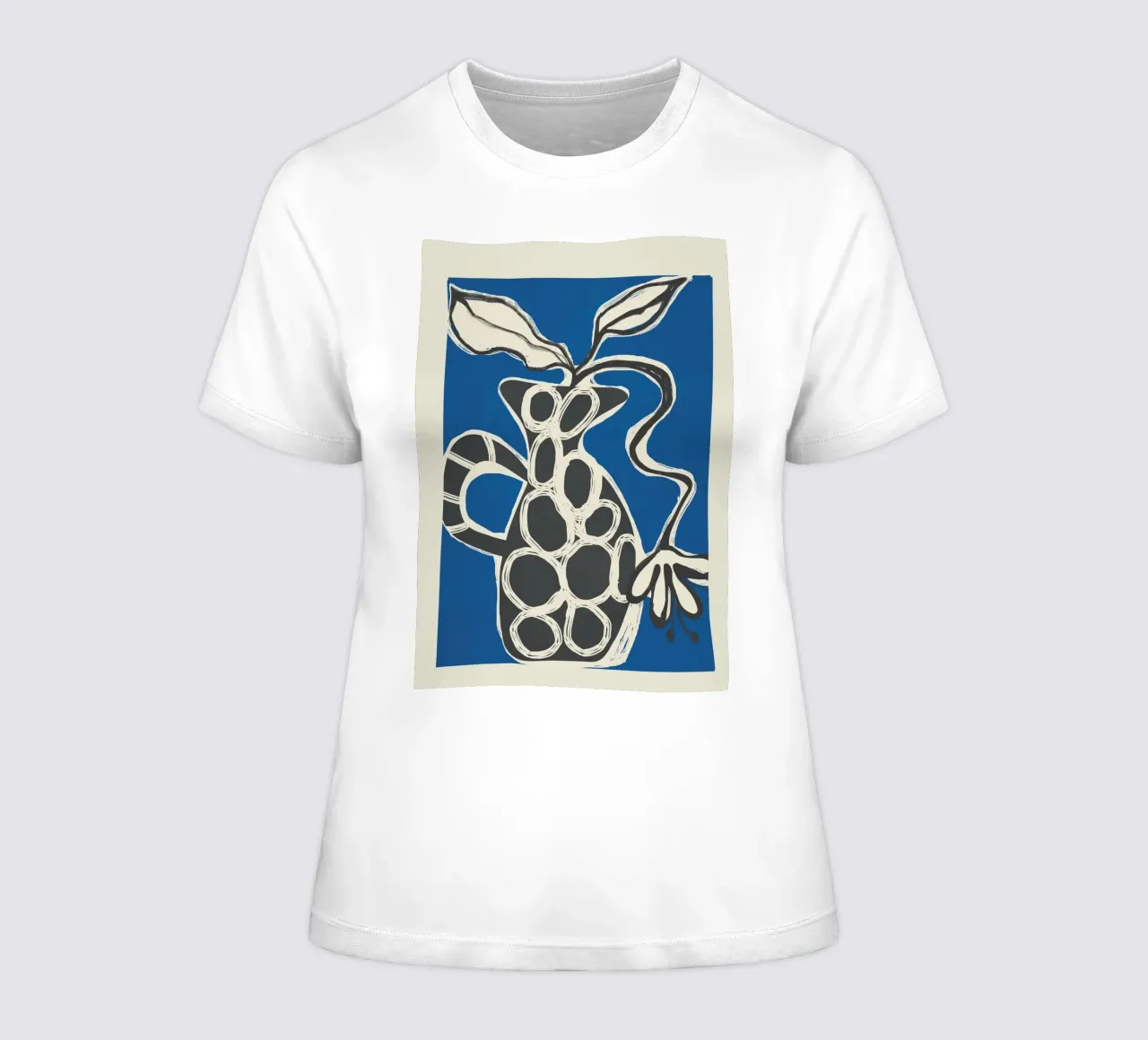 Abstract Botany 3 t-shirt da donna da Nadjaa