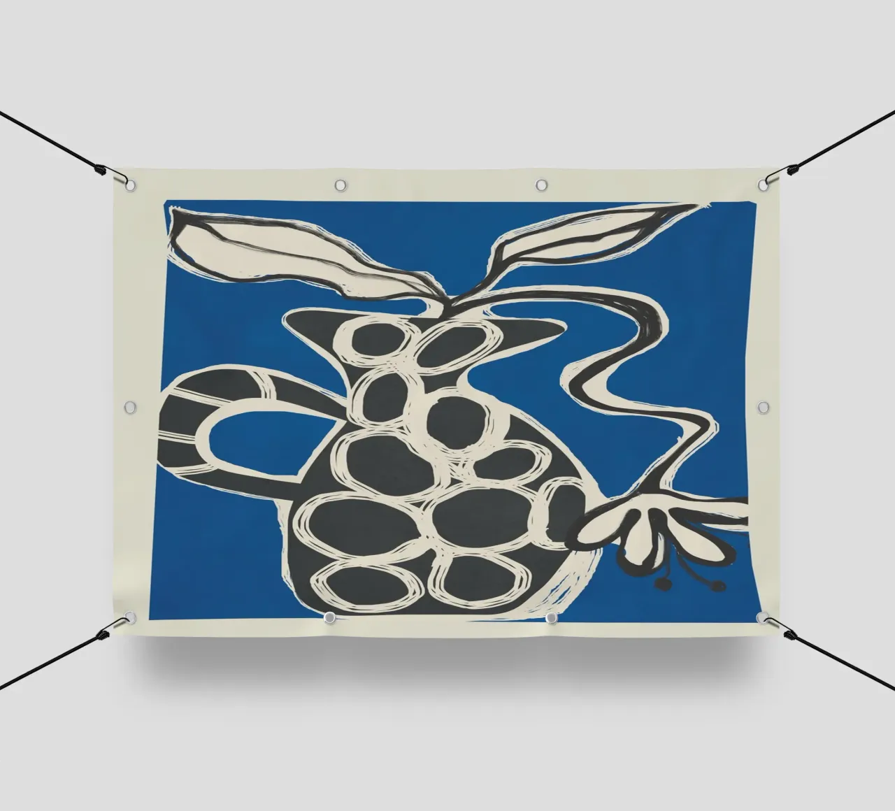 Abstract Botany 3 telo in pvc da Nadjaa