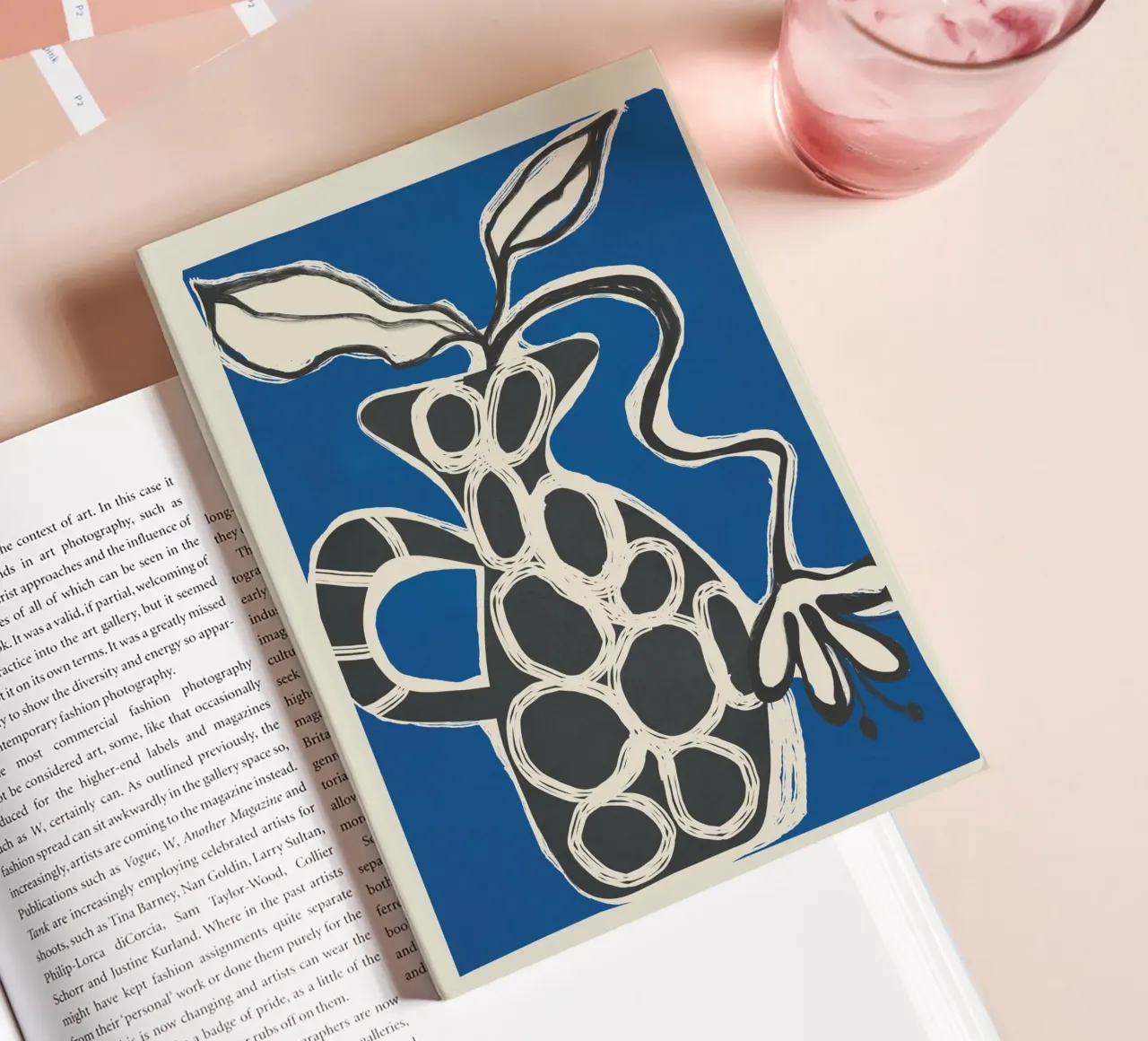 Abstract Botany 3 notebook by Nadjaa