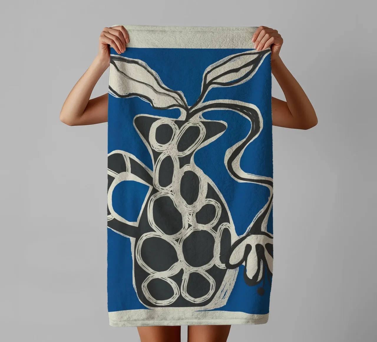 Abstract Botany 3 asciugamano da bagno da Nadjaa