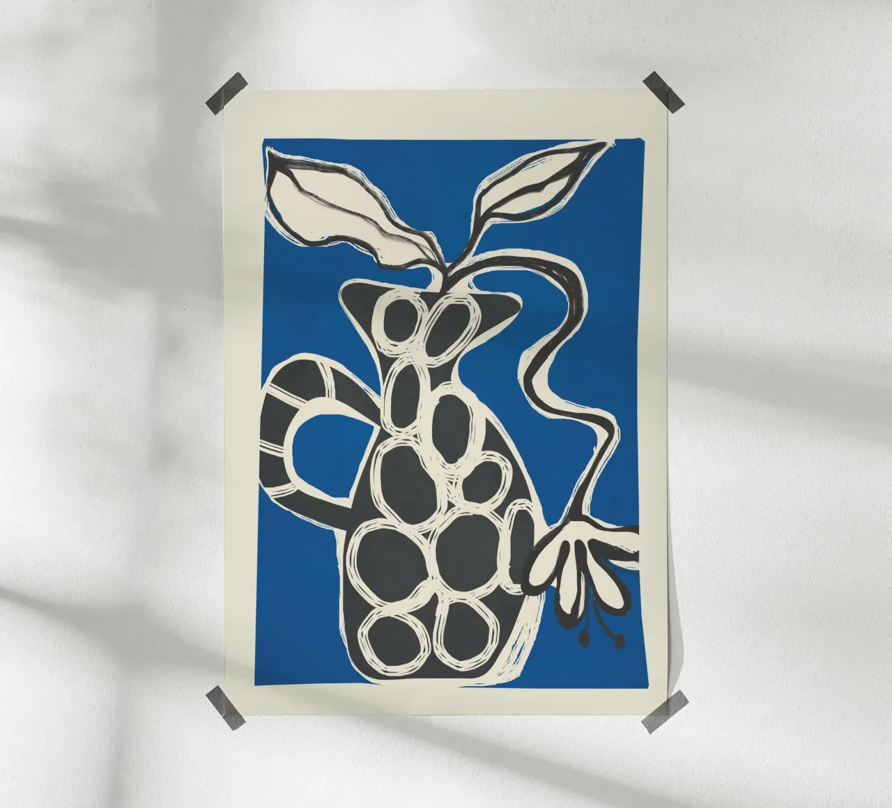 Abstract Botany 3 carta hahnemühle da Nadjaa