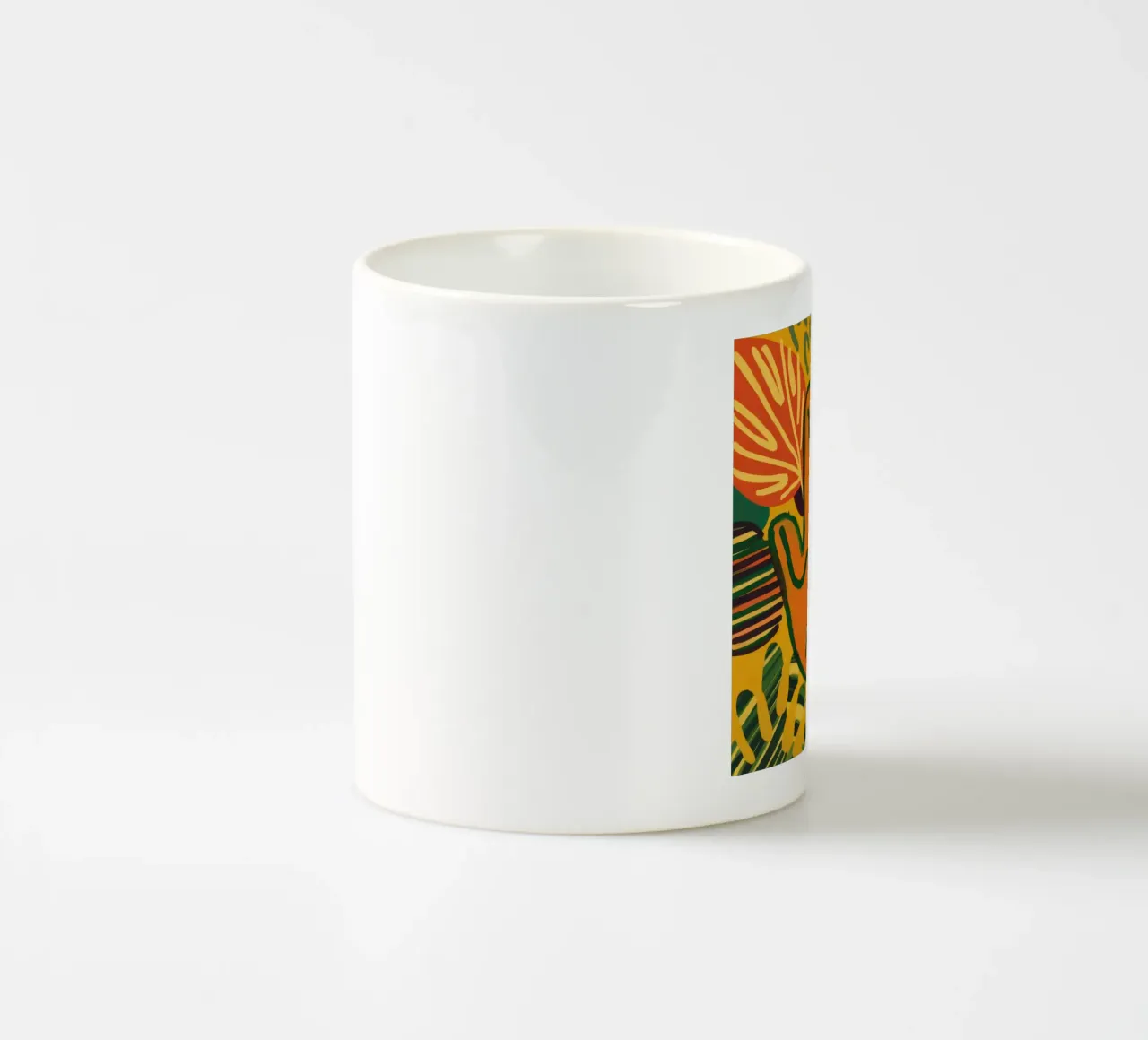 Palma d'arancio di Maraoui tazza in ceramica da Rain Balance