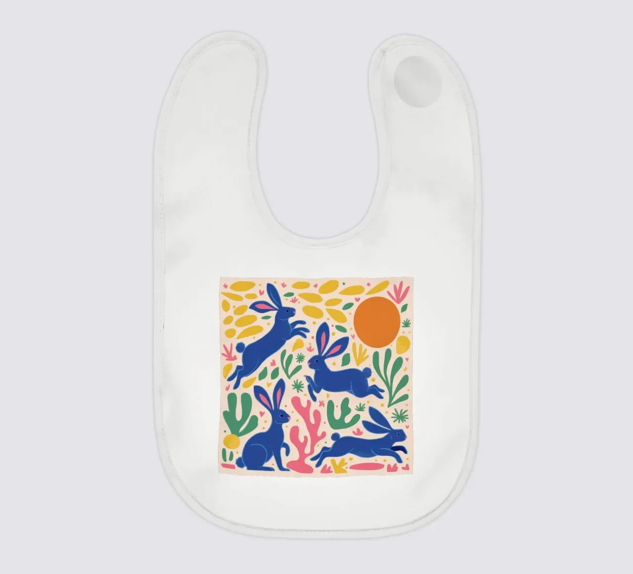 Danza del coniglio di mezzanotte bavaglino da Ink Pulse