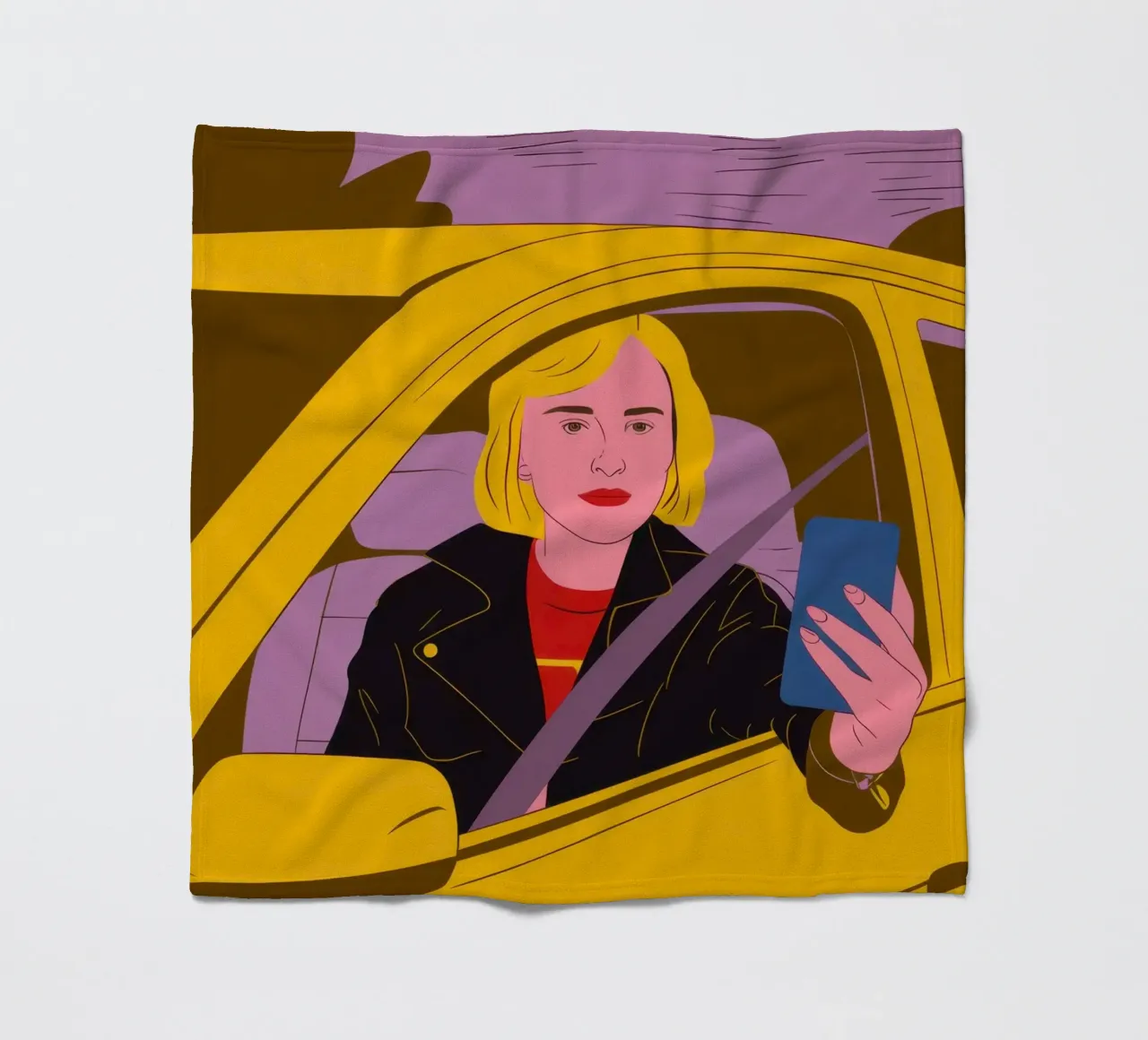 Momento urbano digitale coperta in pile da Giant Foxs