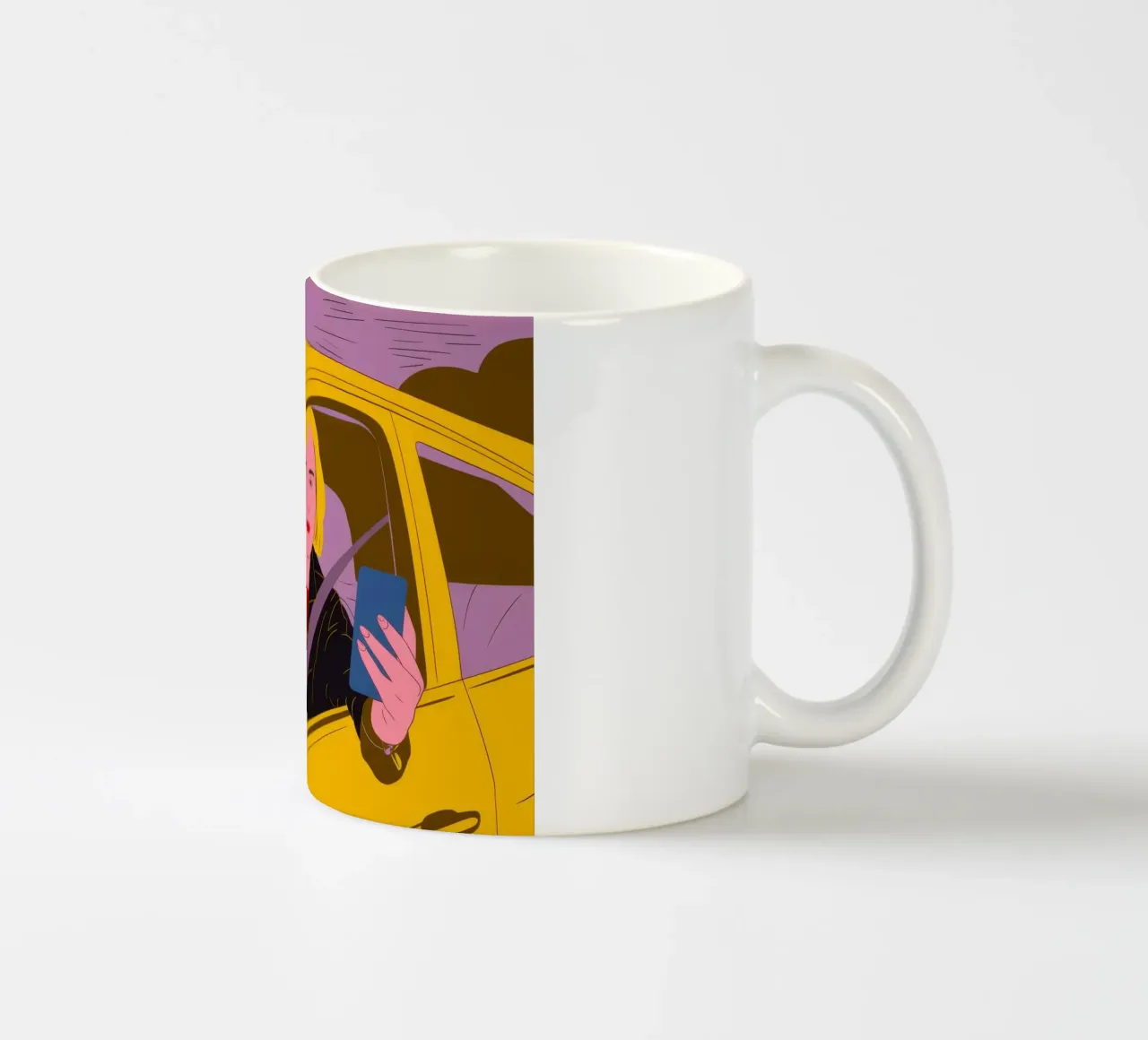 Momento urbano digitale tazza in ceramica da Giant Foxs