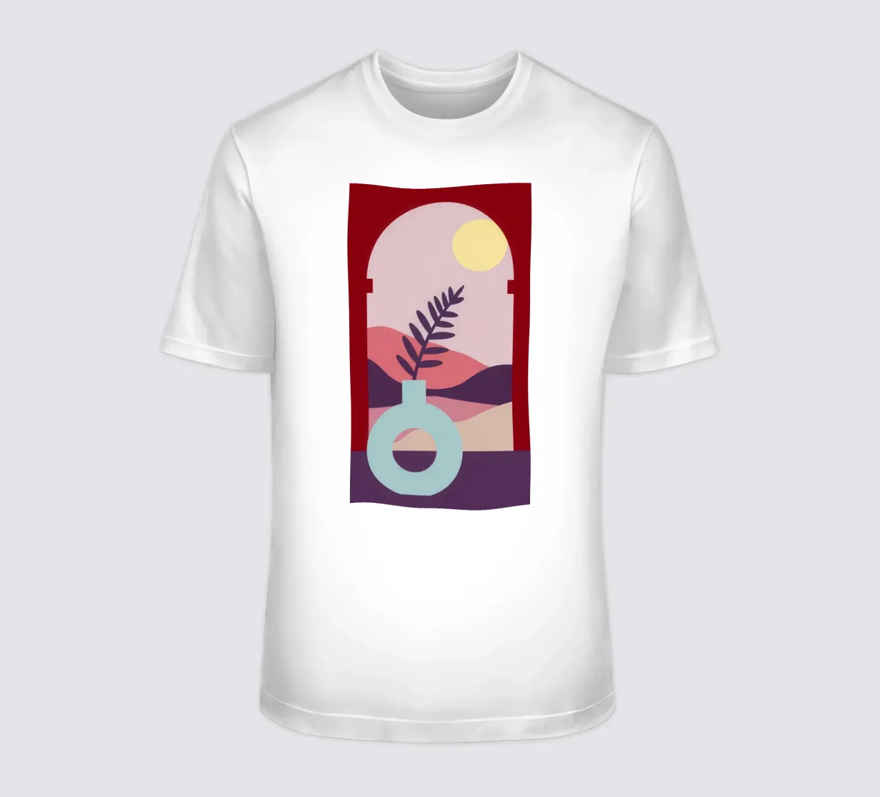 Santuario attraverso l'arco t-shirt da Mythy Brush