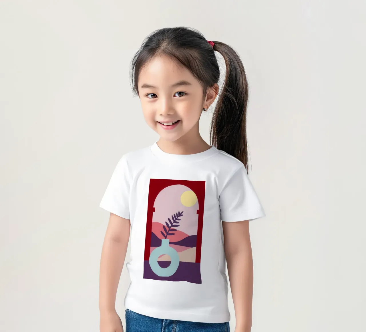 Santuario attraverso l'arco t-shirt bambini da Mythy Brush