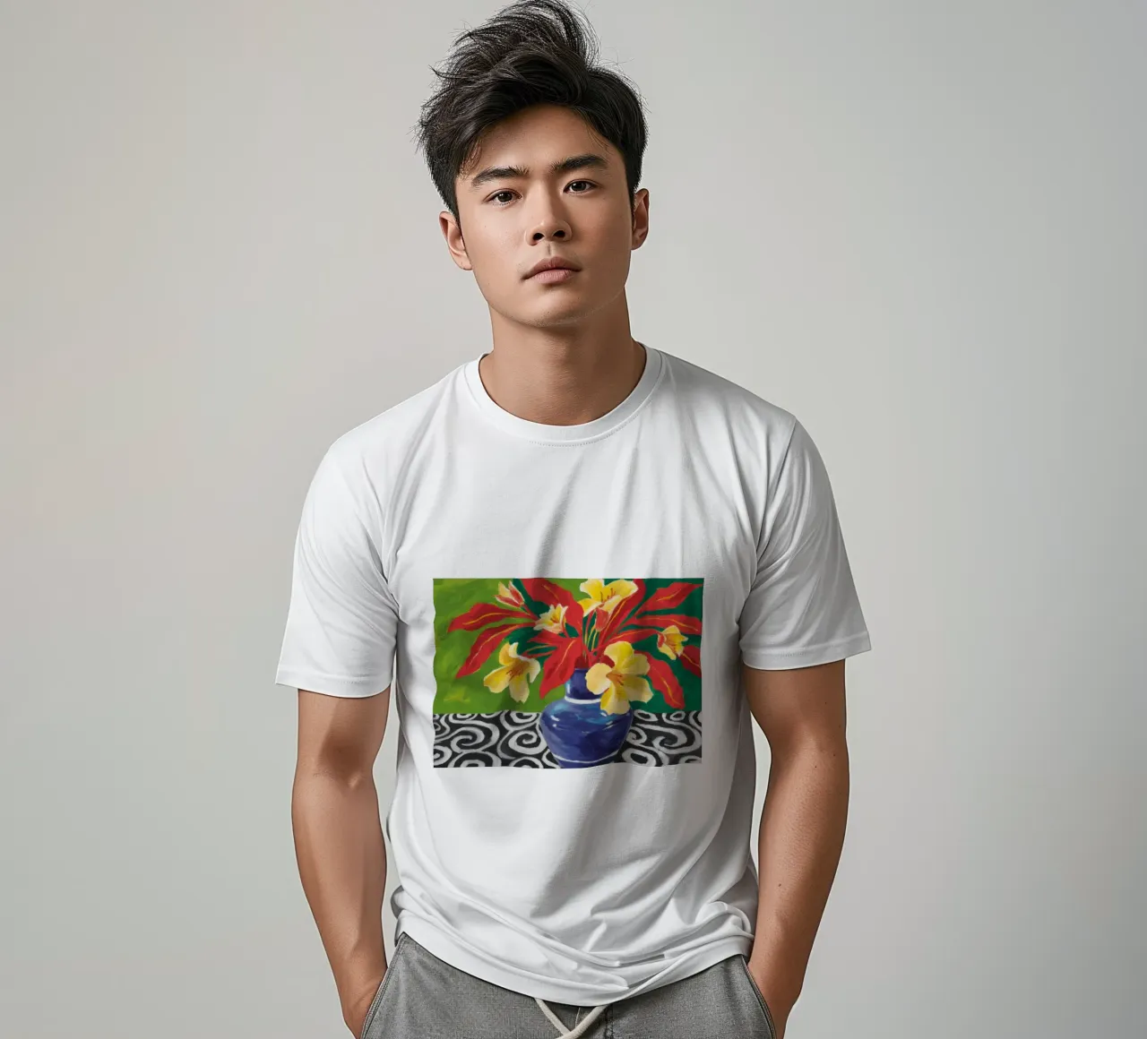 Posie di colore primario t-shirt da Rain Balance