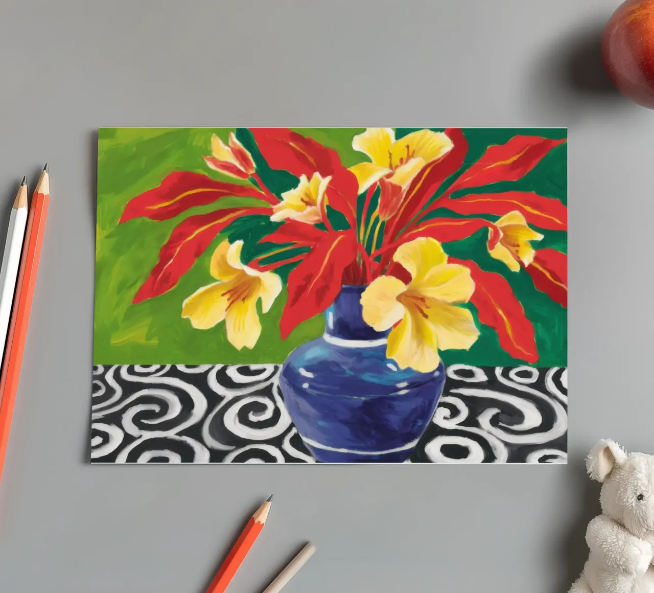 Primary Color Posies sticker sheet by Rain Balance