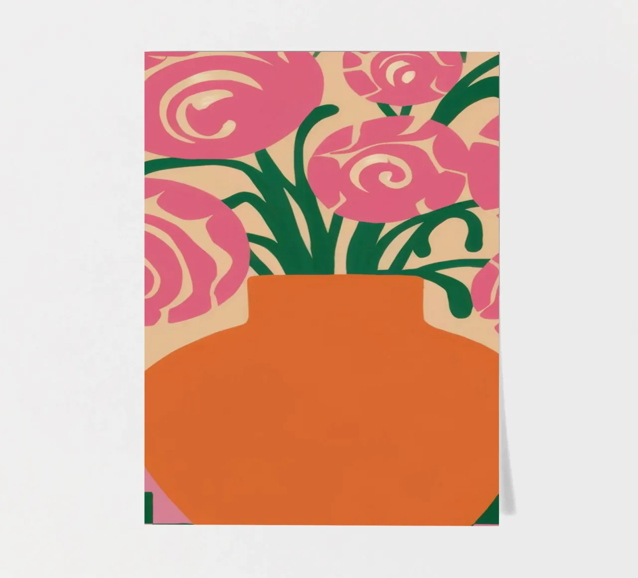 Sunset Rose Bouquet sticker sheet by Monuments Fire