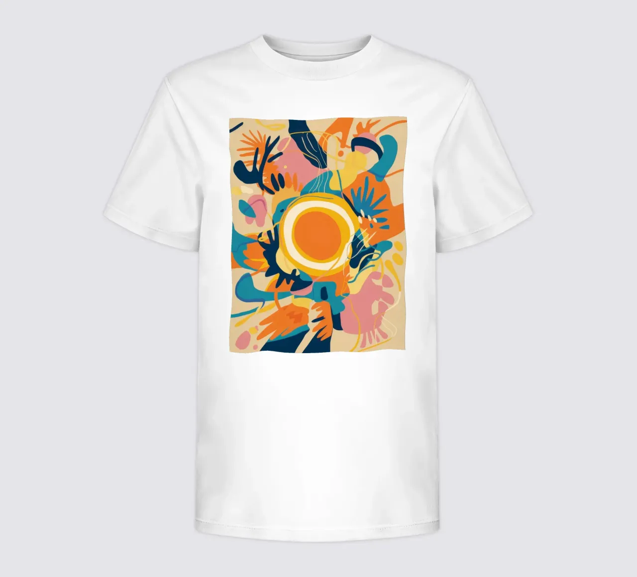 Java Jive astratto t-shirt bambini da Mythy Brush