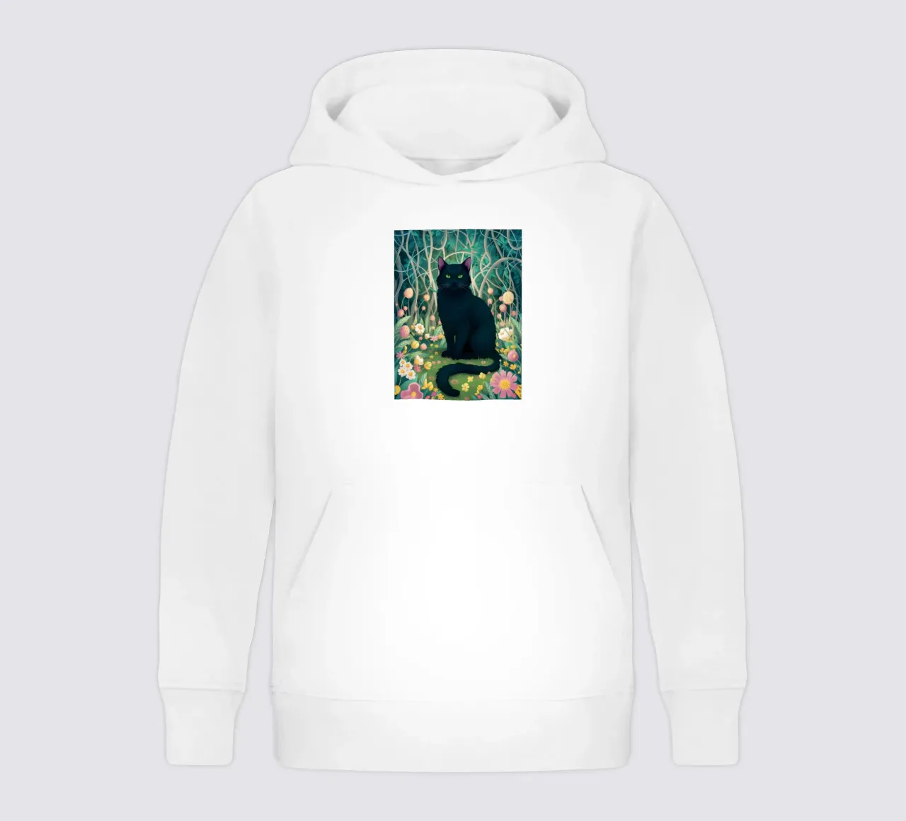 Enchanted Forest Familiar kids hoodie by Monuments Fire