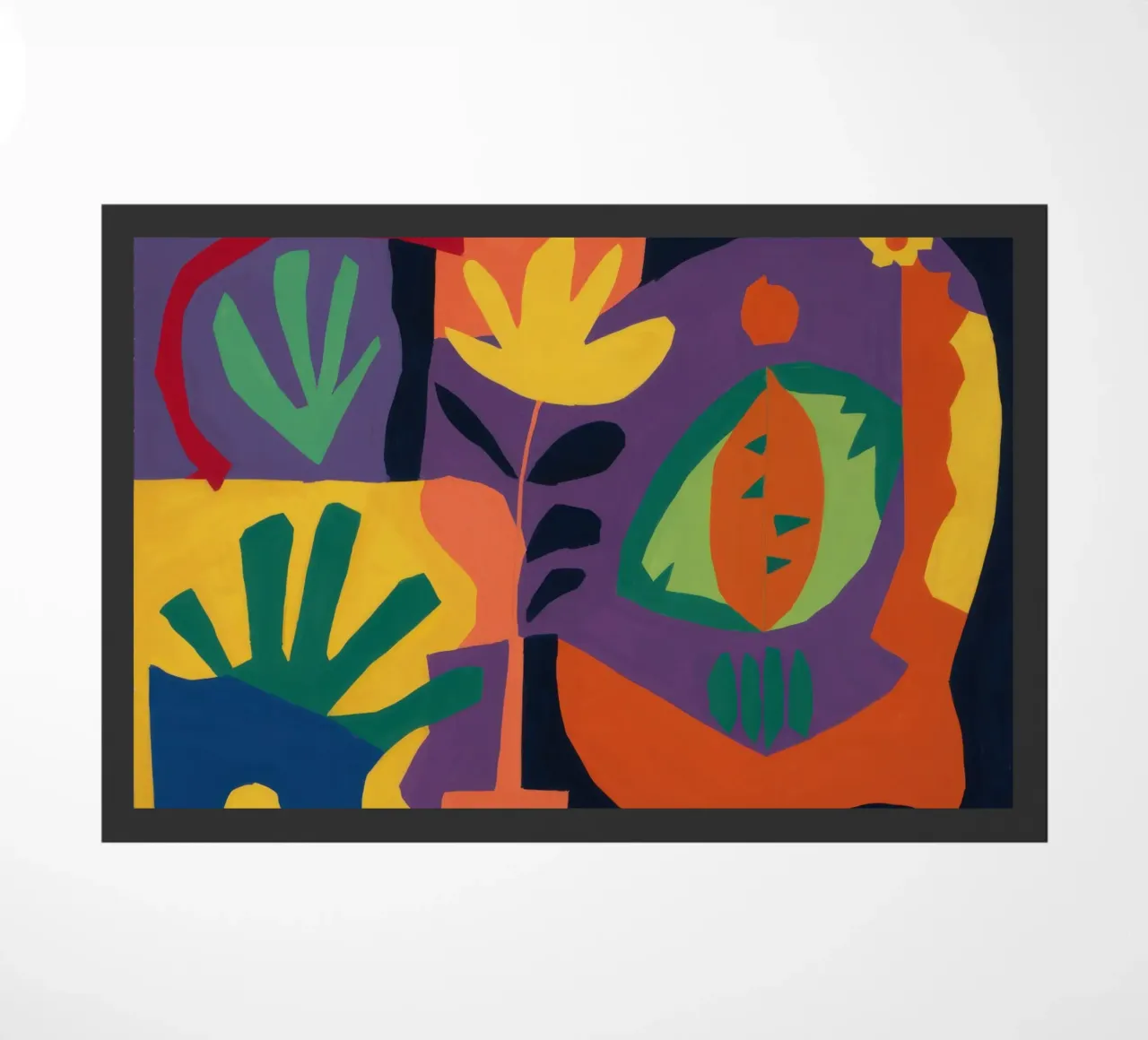Cubist's Playful Table doormat by Rain Balance