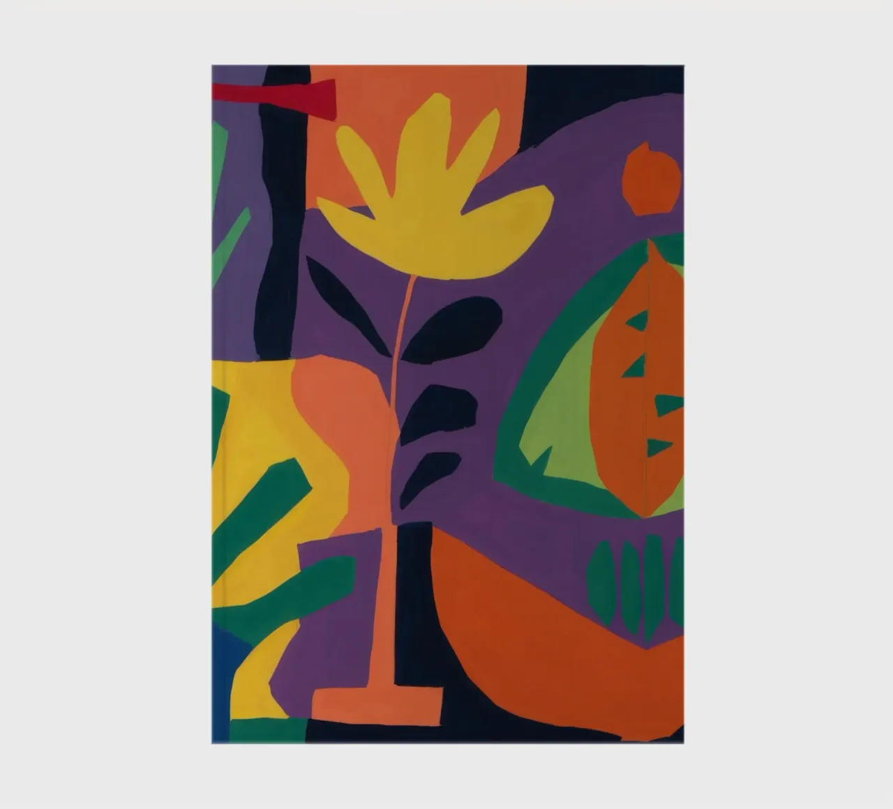 Cubist's Playful Table notebook by Rain Balance