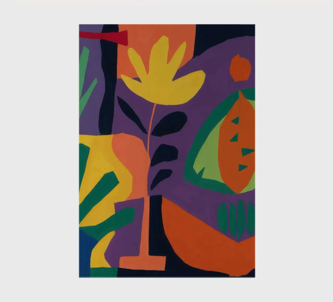 Cubist's Playful Table notebook by Rain Balance