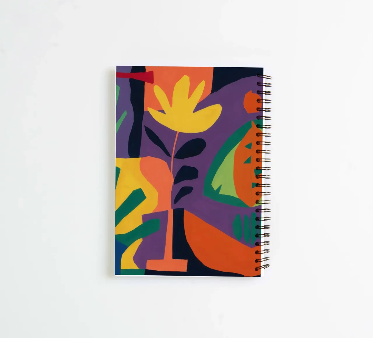 Cubist's Playful Table spiral notebook by Rain Balance