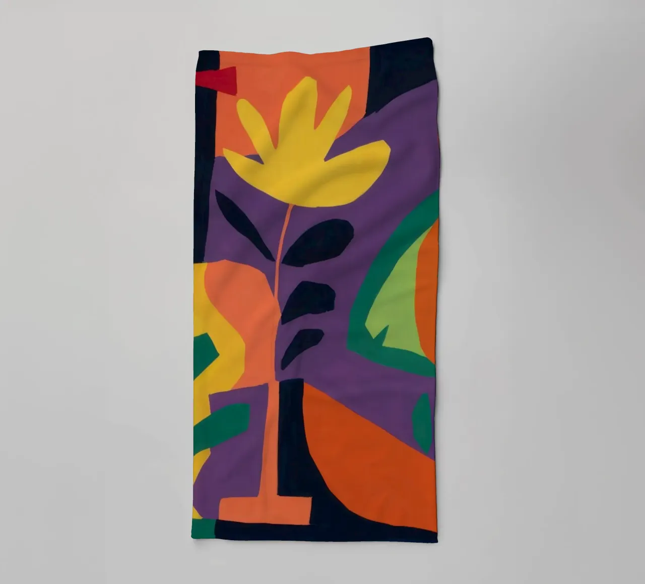 Cubist's Playful Table towel by Rain Balance