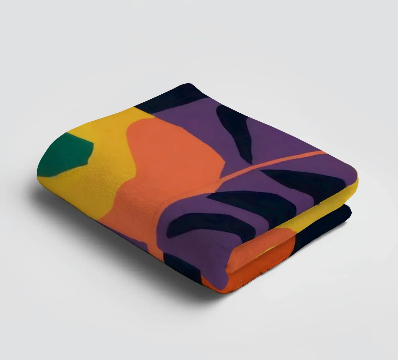 Cubist's Playful Table towel by Rain Balance