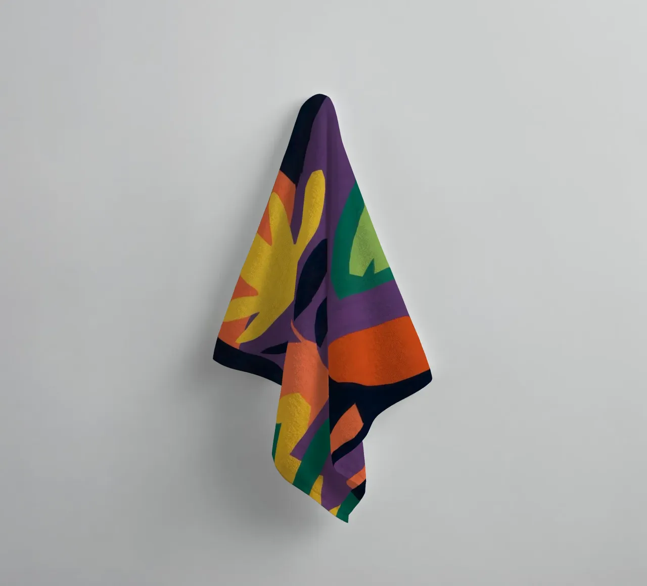Cubist's Playful Table towel by Rain Balance