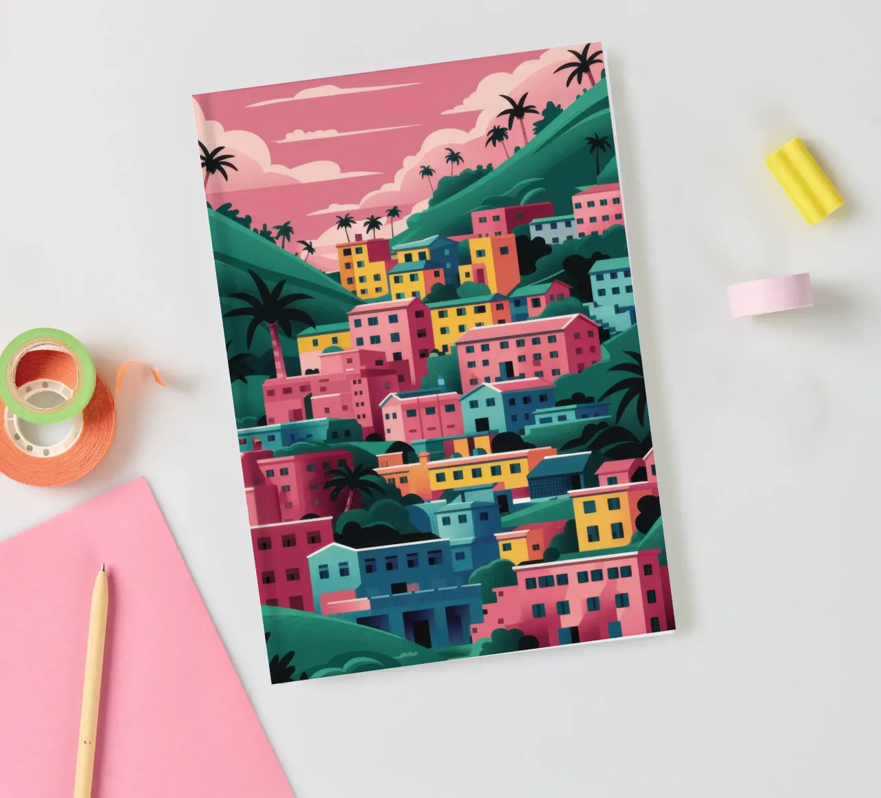 Favela Color Spectrum notebook by Reds Jays