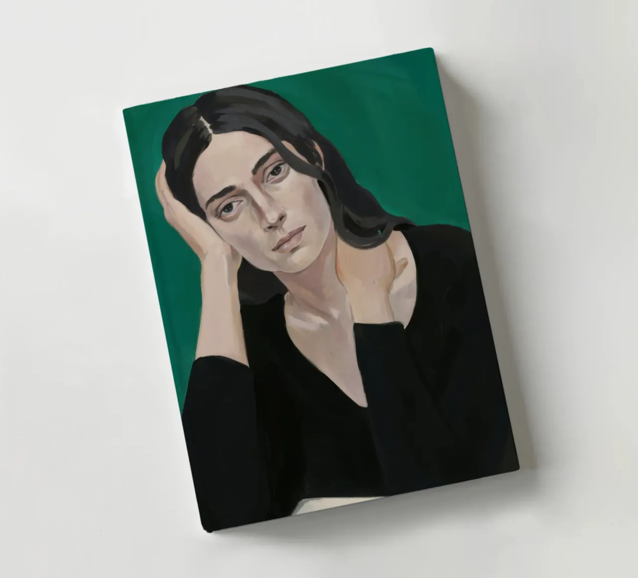 Emerald Pensive Gaze notebook by Giant Foxs