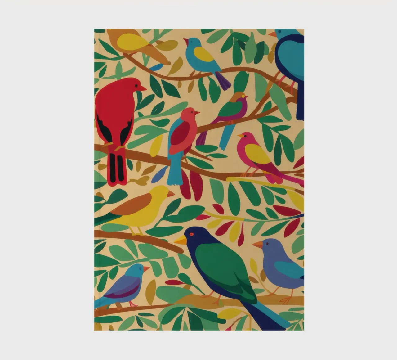 Aviary in the Branches notebook by Ink Pulse