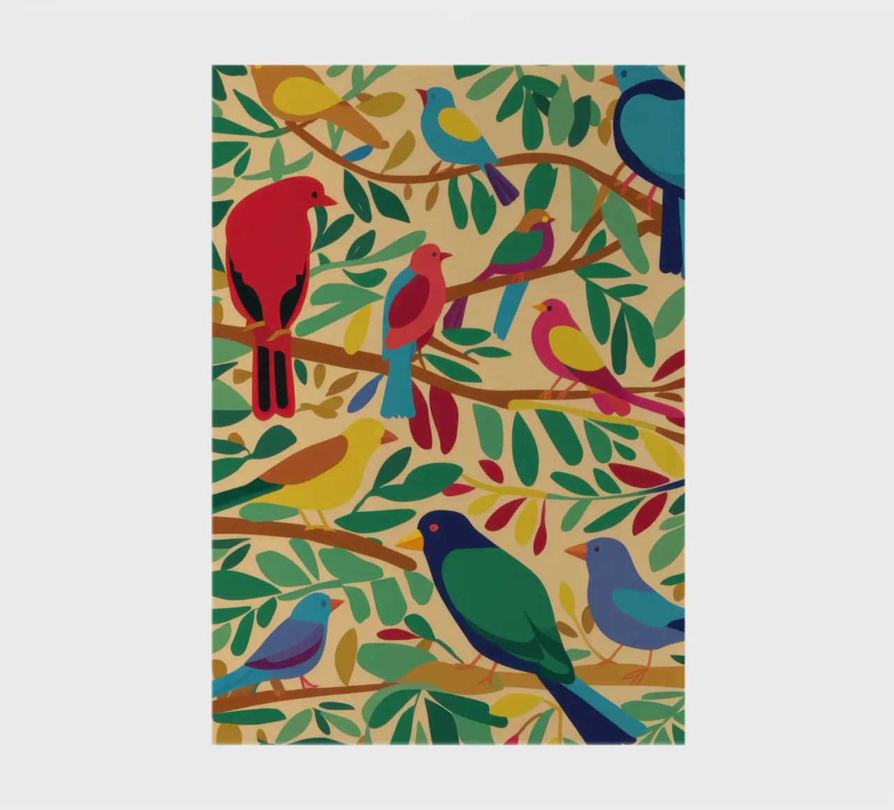 Aviary in the Branches notebook by Ink Pulse