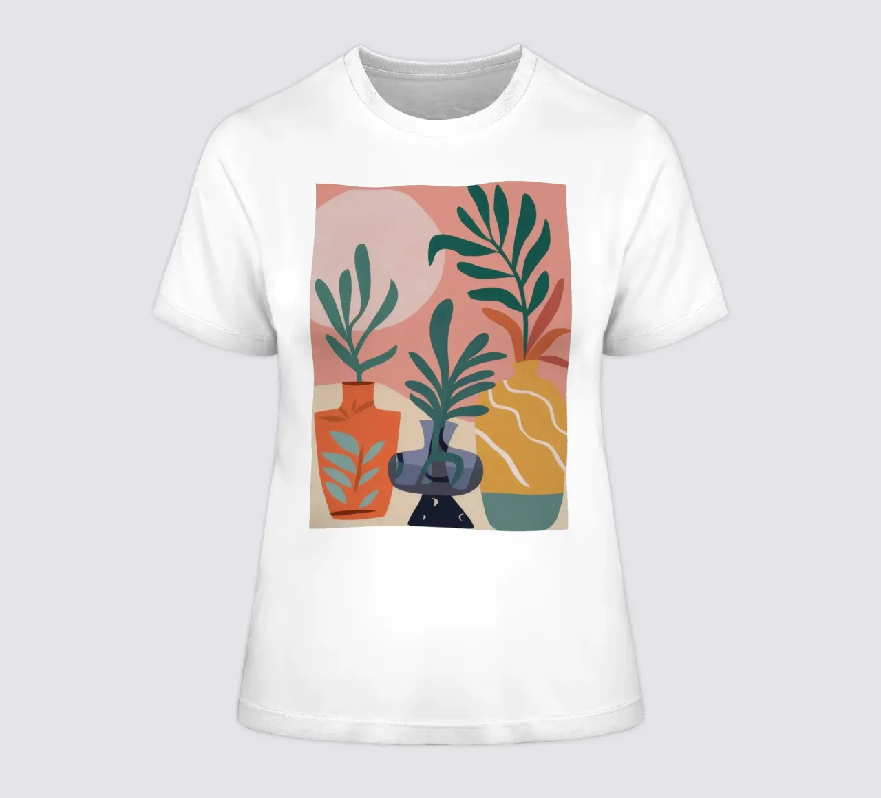 Bodegón Botánico Boho camiseta de mujer de Flock Reverie