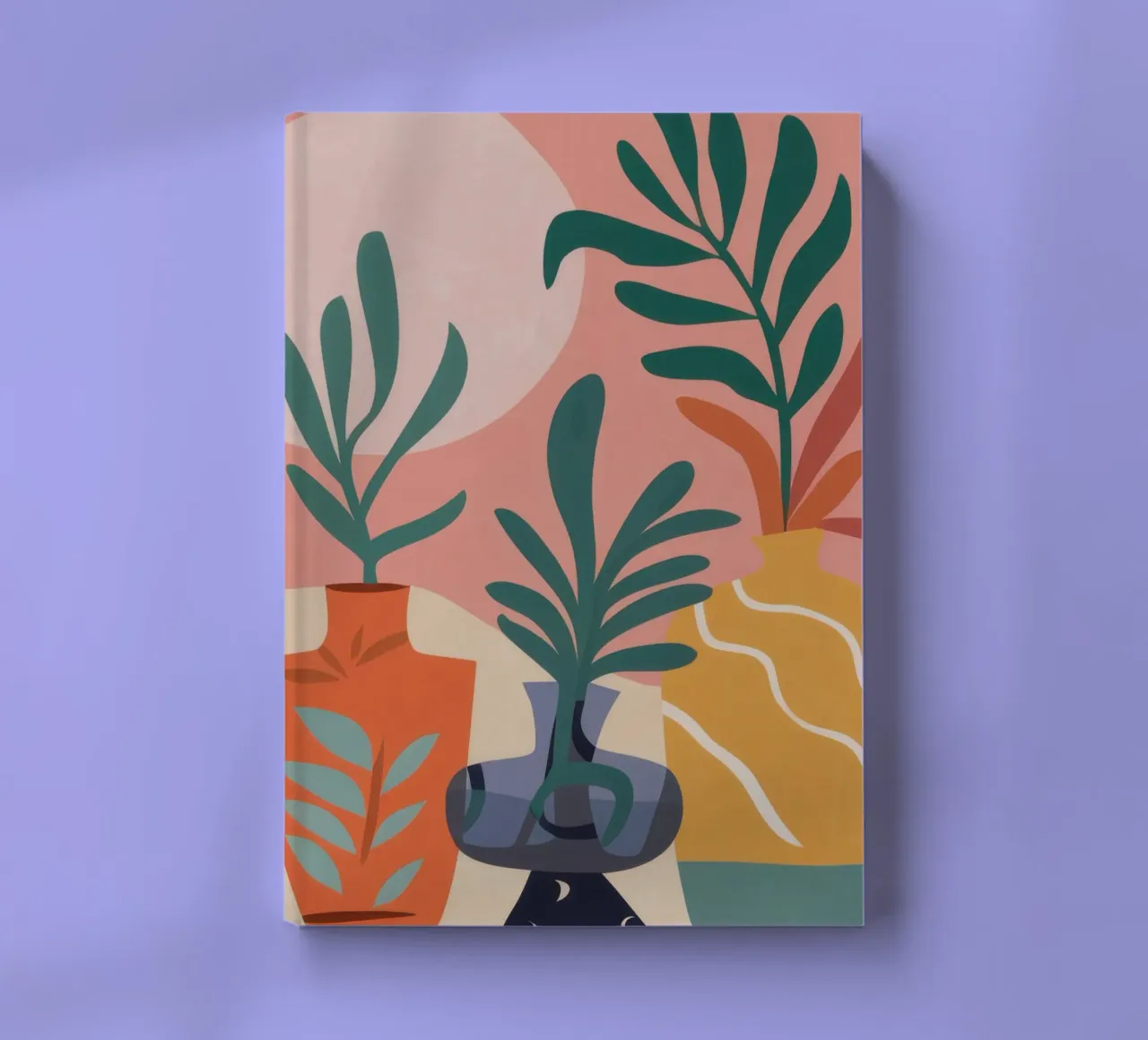 Boho Botanical StillLife notebook by Flock Reverie