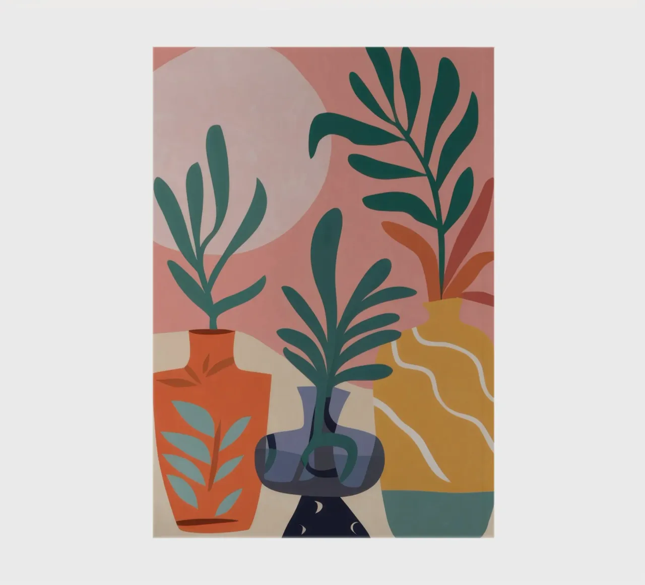 Boho Botanical StillLife notebook by Flock Reverie