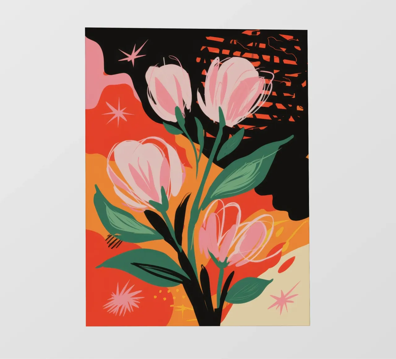 Dusk's Gentle Blossoms photo wallpaper by Rain Balance