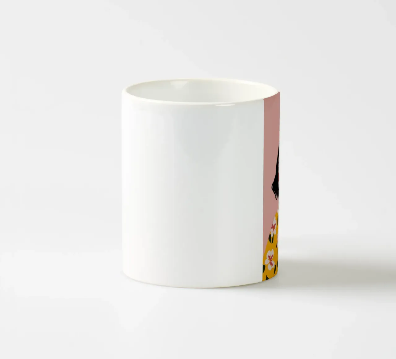 Visione floreale solare tazza in ceramica da Monuments Fire