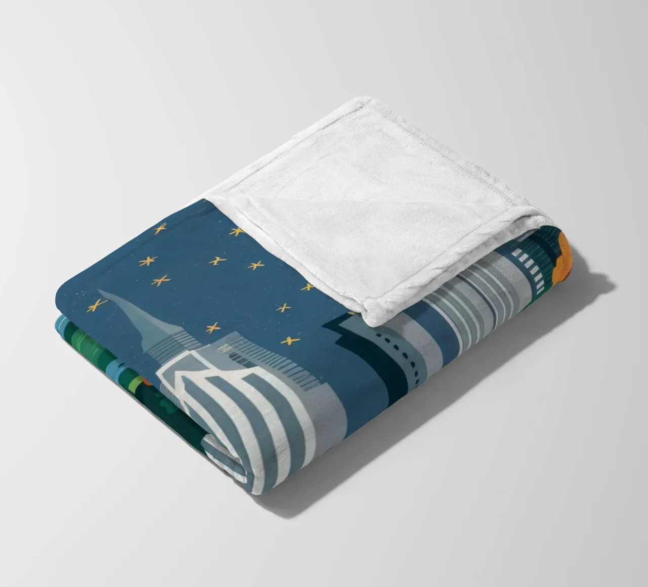 Magia notturna a Manhattan coperta in pile da Flock Reverie