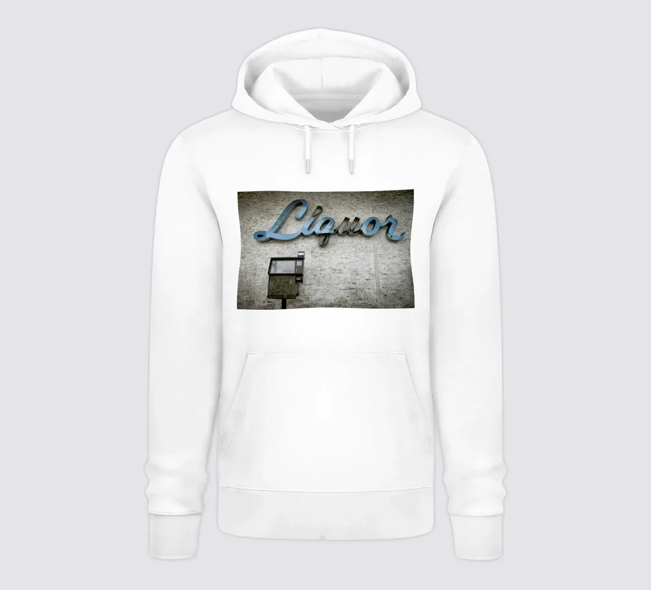 Liquor Sign felpa con cappuccio da Marc Gruninger