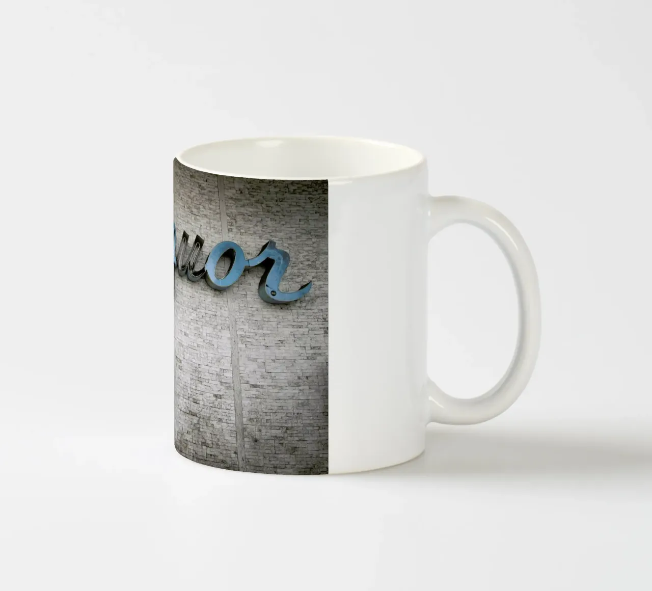 Liquor Sign tazza in ceramica da Marc Gruninger