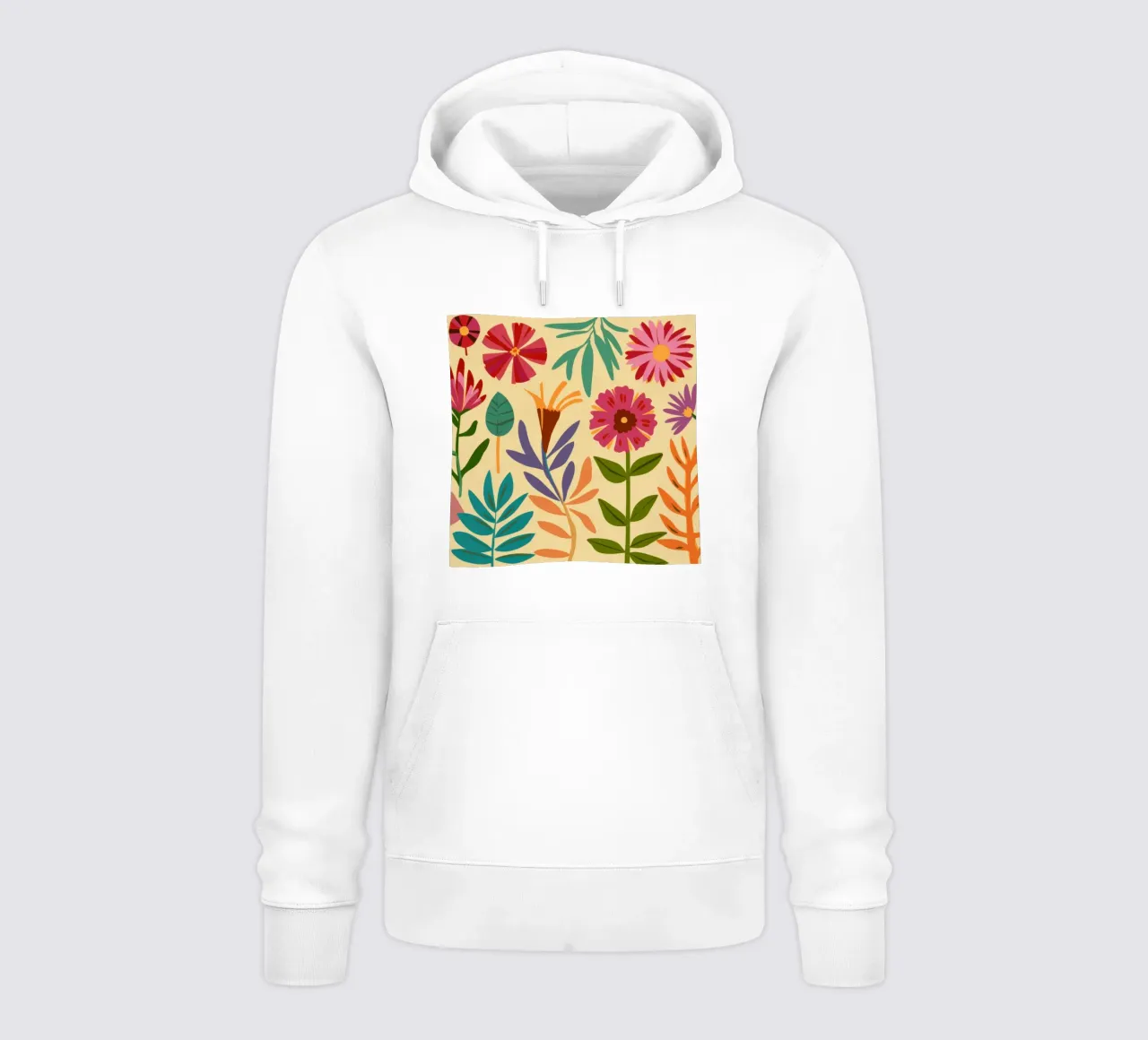 Intreccio di fiori selvatici felpa con cappuccio da Reds Jays