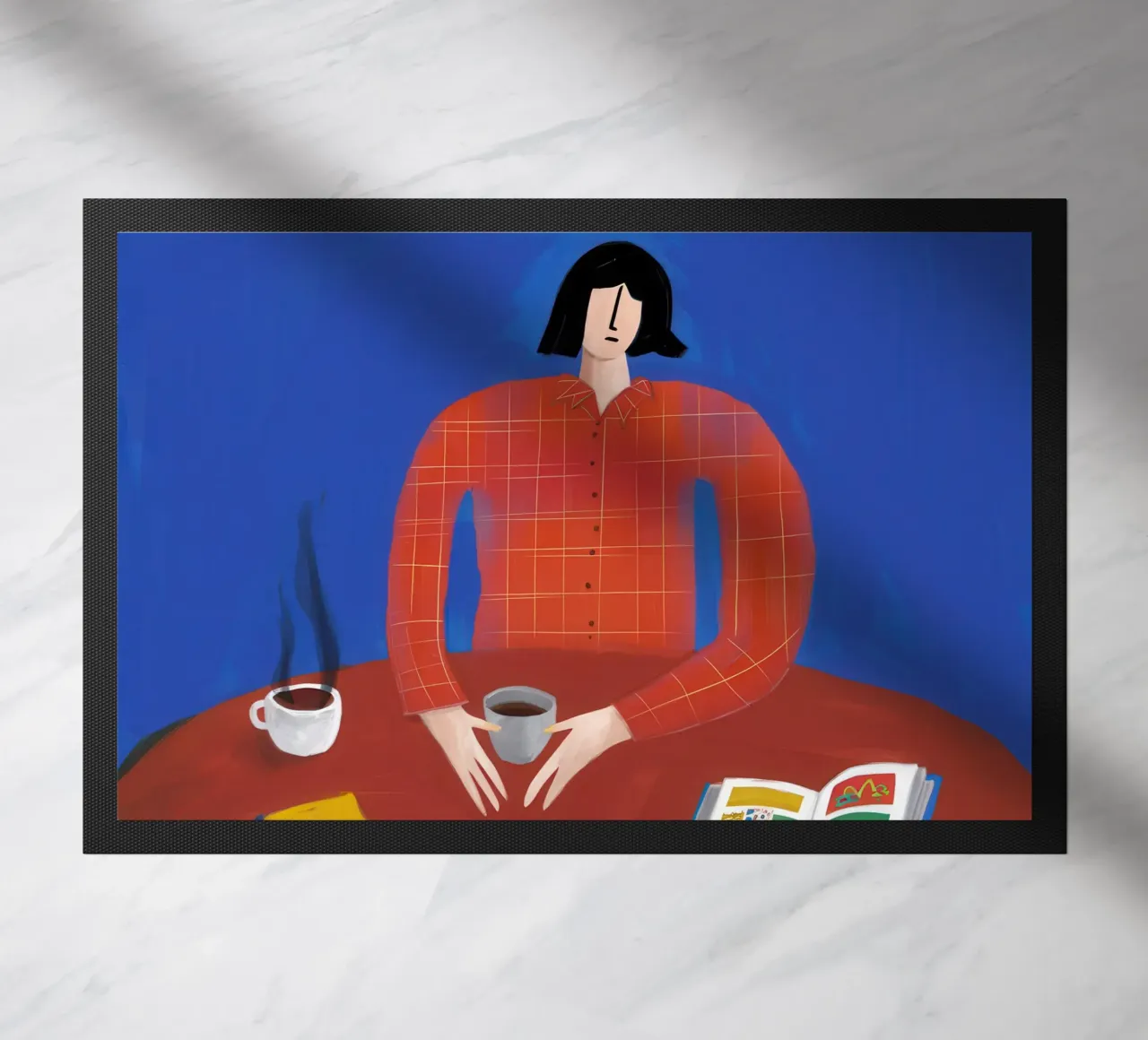 Auburn Study Session doormat by Giant Foxs