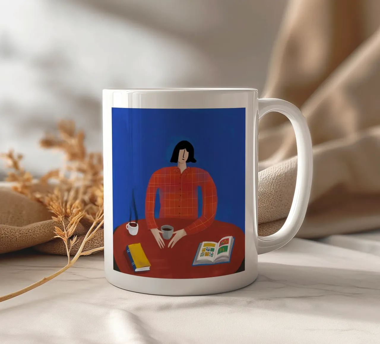 Sessione di studio a Auburn tazza in ceramica da Giant Foxs